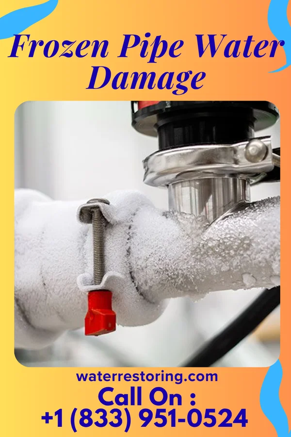 Frozen Pipe Water Damage in Birchwood Lakes, PA